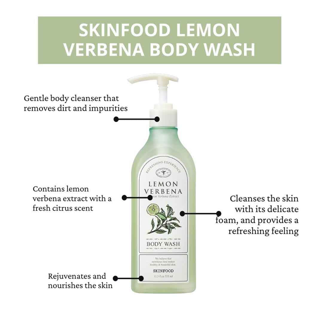 Vanity Wagon | Buy Skinfood Lemon Verbena Body Wash
