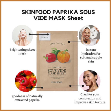 Vanity Wagon | Buy Skinfood Paprika Sous Vide Mask Sheet