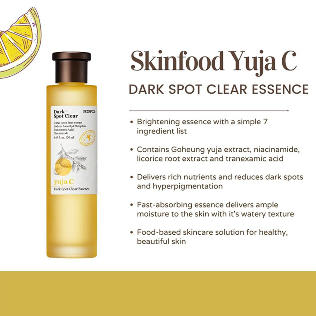 Vanity Wagon | Buy Skinfood Yuja C Dark Spot Clear Essence