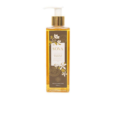 Sova Brahmi and Hibiscus Hair Massage Oil
