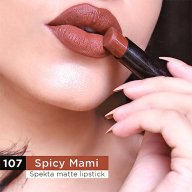 Vanity Wagon | Buy Spekta True Matte Lipstick- 107 Spicy Mami Burnt Orange