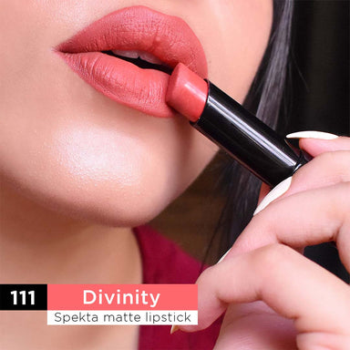 Vanity Wagon | Buy Spekta True Matte Lipstick- 111 Divinity Coral