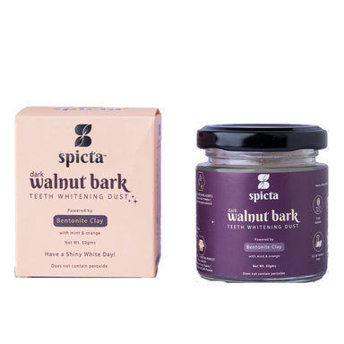Vanity Wagon | Buy Spicta Walnut Bark Teeth Whitening Dust