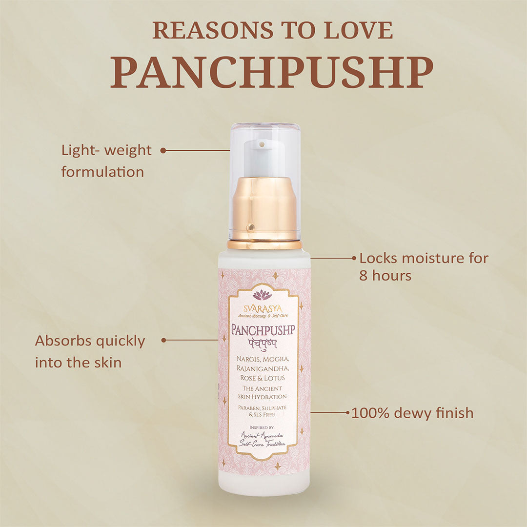 Vanity Wagon | Buy Svarasya Panchpushp, The Ancient Skin Hydration Lotion For Face