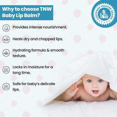 Vanity Wagon | Buy TNW-The Natural Wash Baby Lip Balm with Shea Butter & Coconut Oil