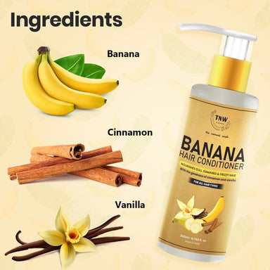 Vanity Wagon | Buy TNW-The Natural Wash Banana Hair Conditioner
