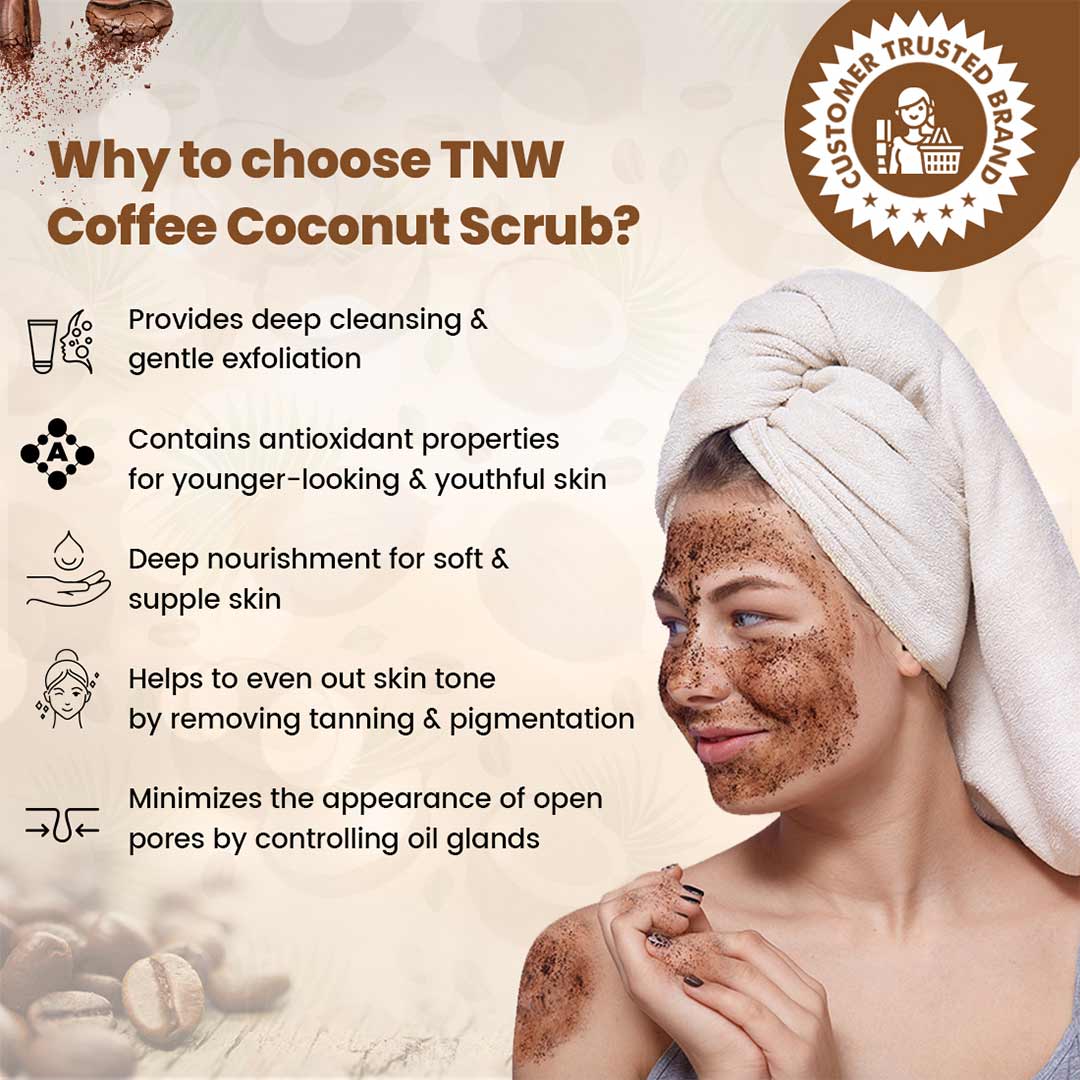 Vanity Wagon | Buy TNW-The Natural Wash Coffee Coconut Scrub