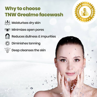 Vanity Wagon | Buy TNW-The Natural Wash Grealmo Green Tea Face Wash