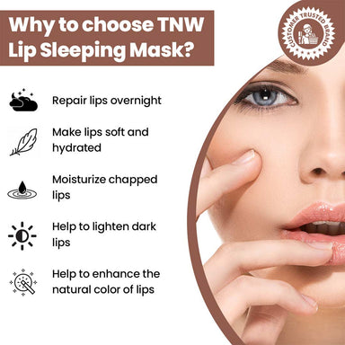 Vanity Wagon | Buy TNW-The Natural Wash Lip Sleeping Mask with Vitamin C & Shea Butter