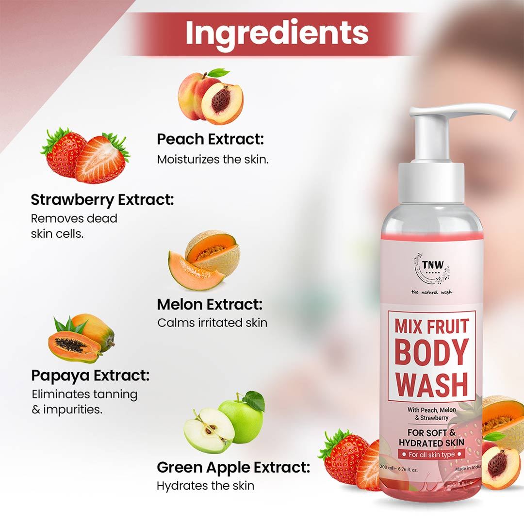 Vanity Wagon | Buy TNW-The Natural Wash Mix Fruit Body Wash