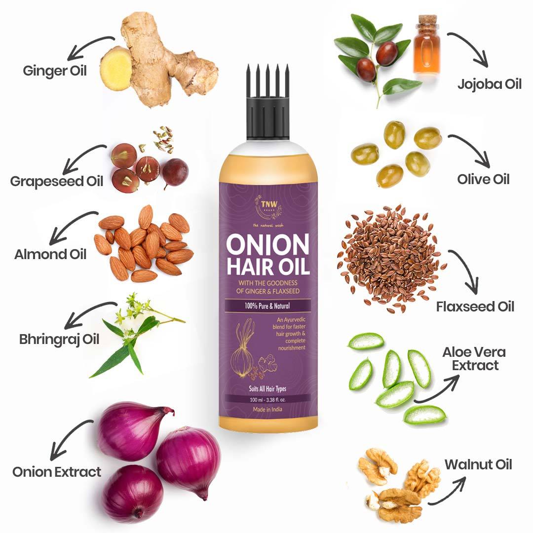 Vanity Wagon | Buy TNW-The Natural Wash Onion Hair Oil