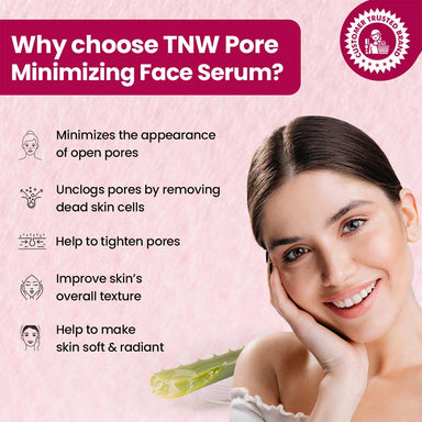 Vanity Wagon | Buy TNW-The Natural Wash Pore Minimizing Face Serum with Lactic Acid & Witch Hazel
