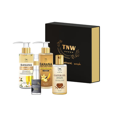 Vanity Wagon | Buy TNW – The Natural Wash Hair Care Combo for Frizz-Free & Manageable Hair | Combo for Healthy Hair | Suits All Skin Types 