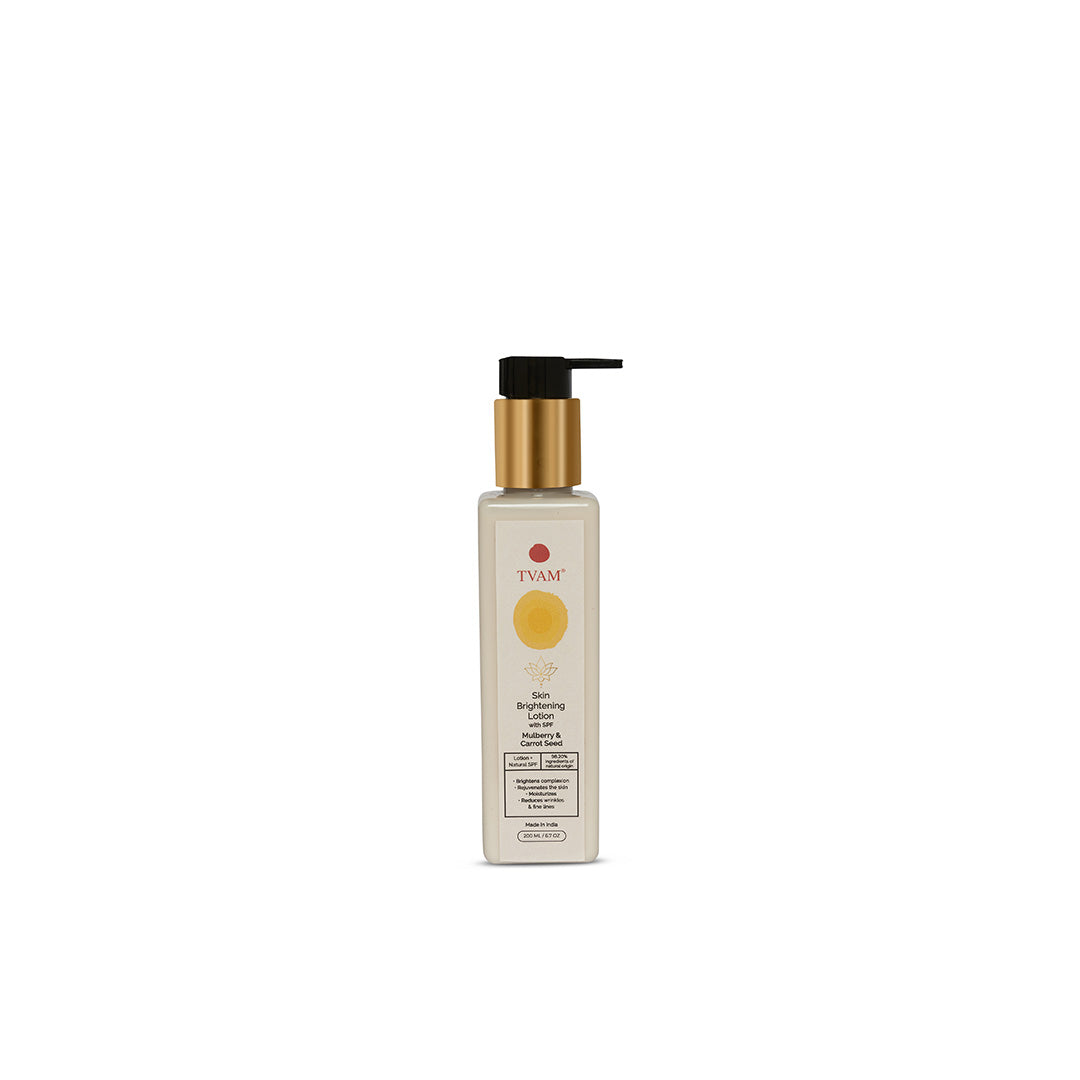 Vanity Wagon | Buy TVAM Skin Brightening Lotion with SPF, Mulberry & Carrot Seed
