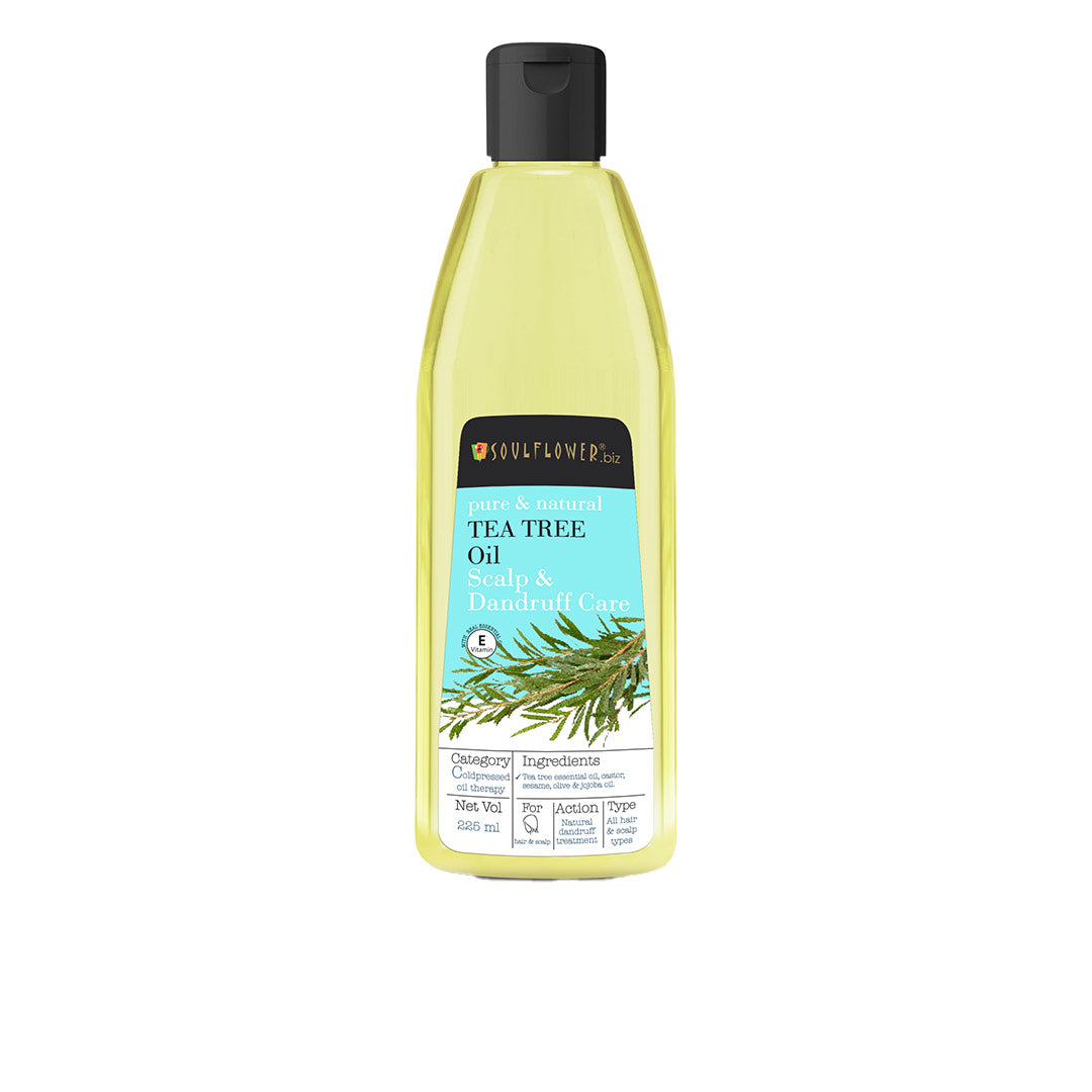 Vanity Wagon | Buy Soulflower Tea Tree Hair Oil