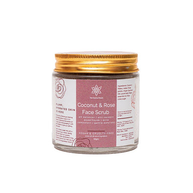 Vanity Wagon | Buy The  Coconut People Coconut & Rose Face Scrub
