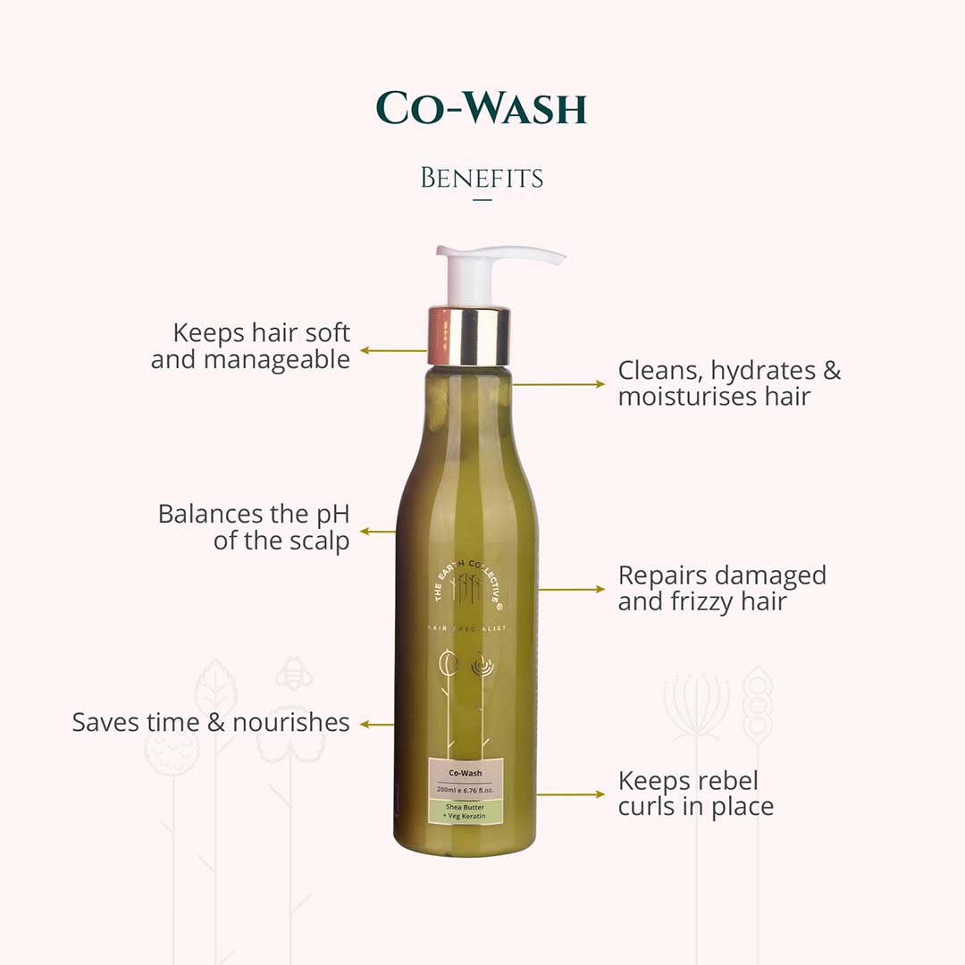 Vanity Wagon | Buy The Earth Collective Co-Wash with Shea Butter & Veg Keratin
