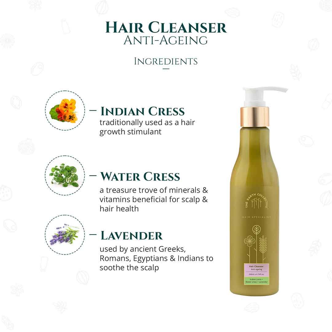 Vanity Wagon | Buy The Earth Collective Hair Cleanser for Anti-Ageing