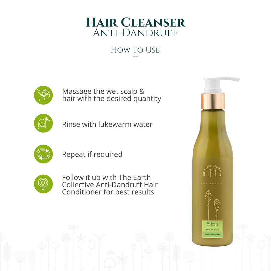 Vanity Wagon | Buy The Earth Collective Hair Cleanser for Dandruff
