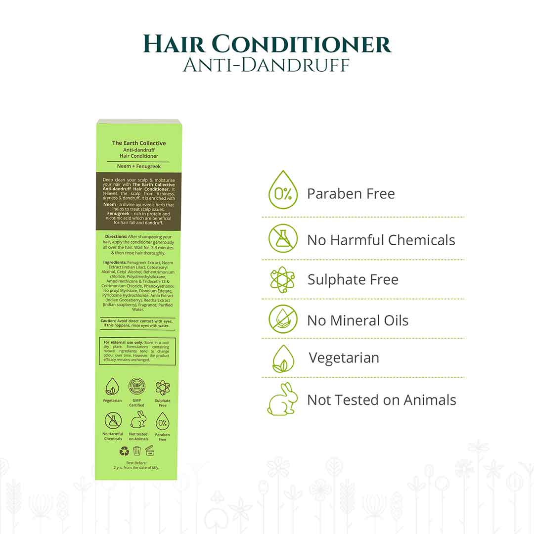 Vanity Wagon | Buy The Earth Collective Hair Conditioner for Dandruff