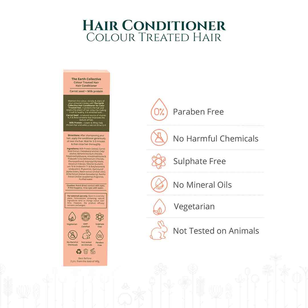 Vanity Wagon | Buy The Earth Collective Hair Conditioner for Color Treated Hair