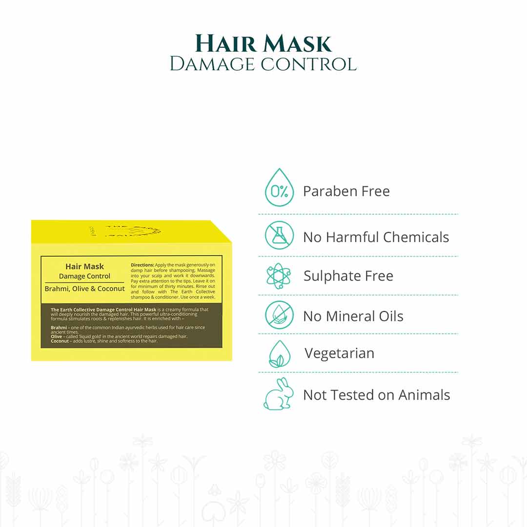 Vanity Wagon | Buy The Earth Collective Hair Mask for Damage Control