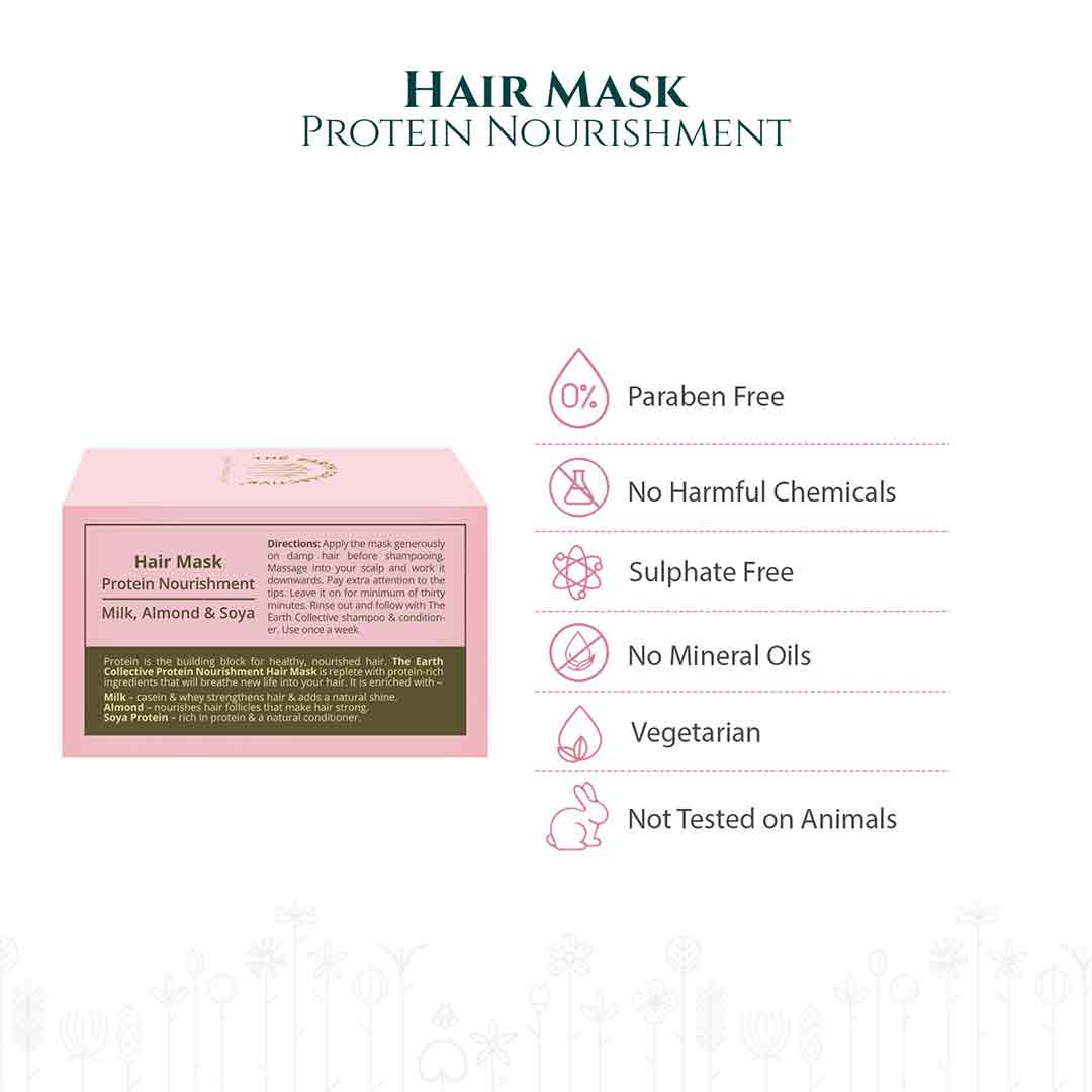 Vanity Wagon | Buy The Earth Collective Hair Mask for Protein Nourishment