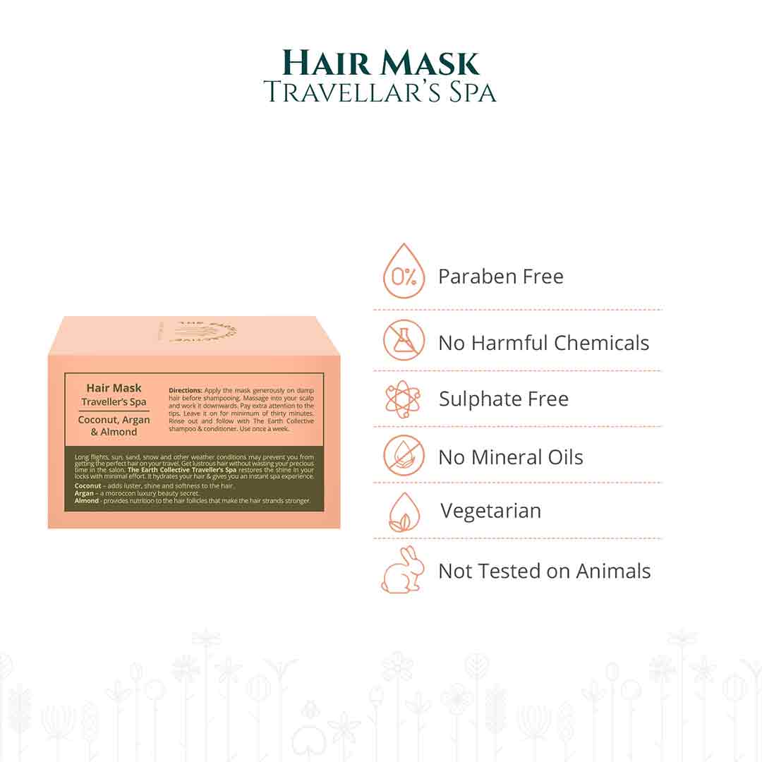Vanity Wagon | Buy The Earth Collective Hair Mask for Traveller's Spa