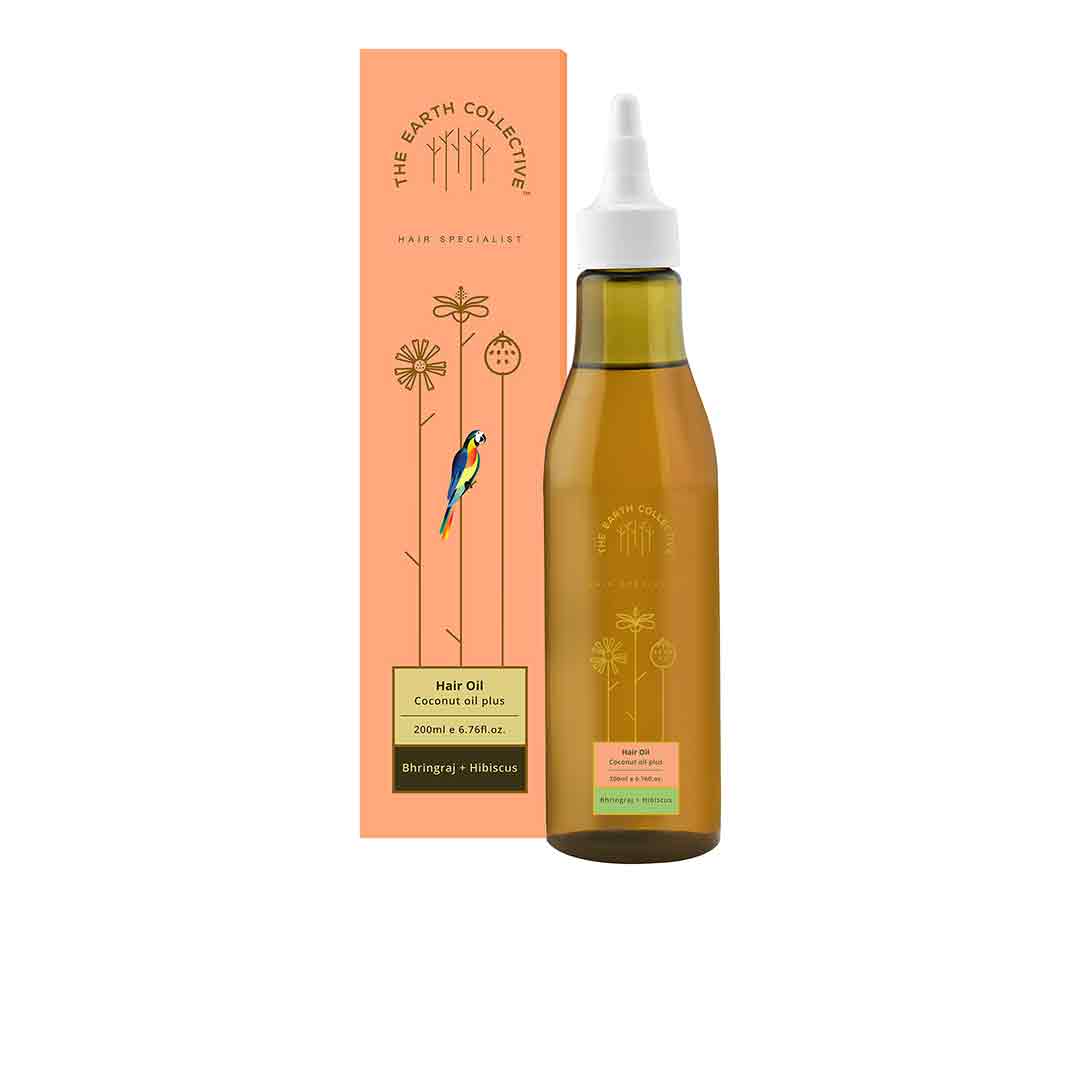 Vanity Wagon | Buy The Earth Collective Hair Oil with Coconut & Bhringraj
