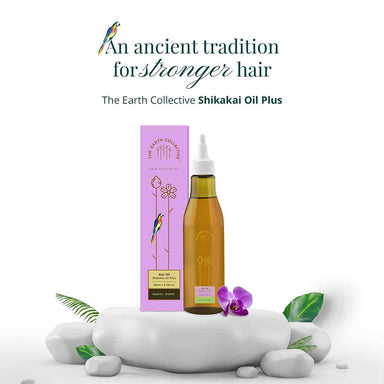 Vanity Wagon | Buy The Earth Collective Hair Oil with Shikakai & Brahmi