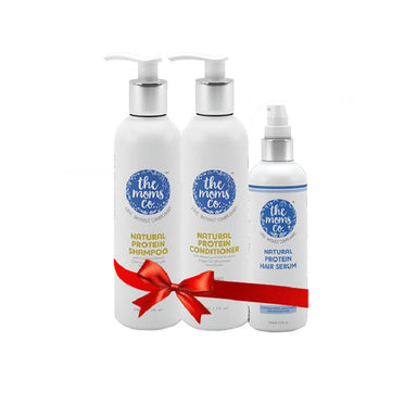 The Mom’s Co. Anti Hair Fall 3-Step Protein Regime with Argan Oil, Wheat and Silk Protein
