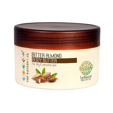 The Nature’s Co. Earthborne, Bitter Almond Body Butter for Dry and Sensitive Skin