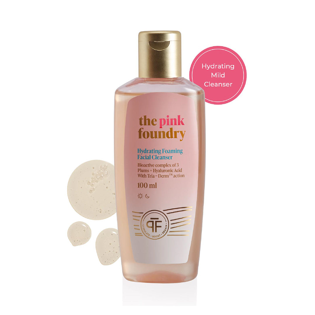 The Pink Foundry Hydrating Foaming Facial Cleanser
