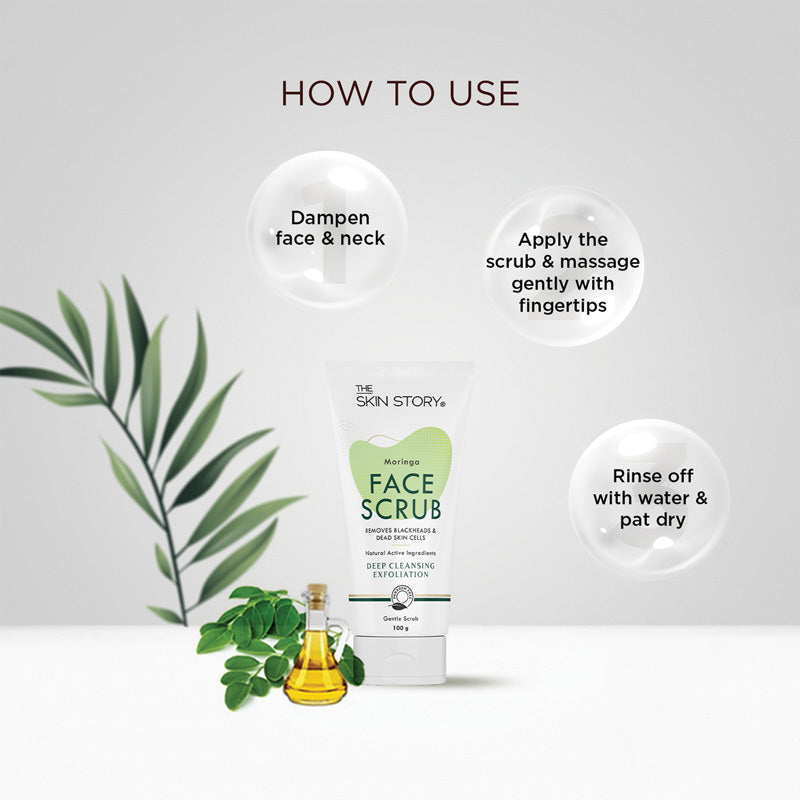 Vanity Wagon | Buy The Skin Story Deep Cleansing Moringa Face Gentle Scrub