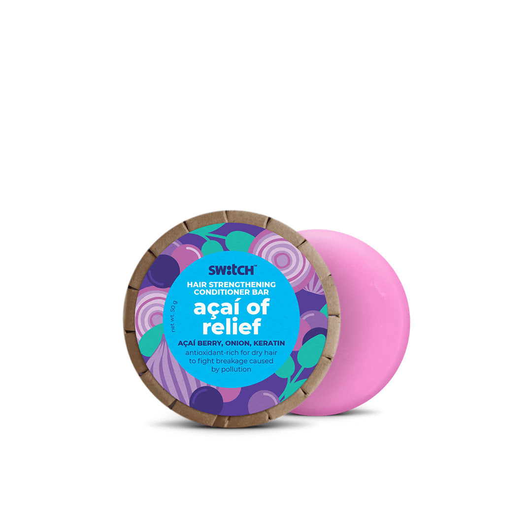 Vanity Wagon | Buy The Switch Fix Acai of Relief Conditioner Bar with Acai Berry, Onion & Keratin