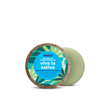 Vanity Wagon | Buy The Switch Fix Viva La Sativa Conditioner Bar with Hemp Seed, Moringa & Baobab