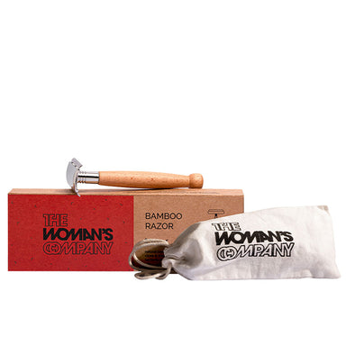 Vanity Wagon | Buy The Woman’s Company Bamboo Safety Razor for Men & Women with 10 Blades