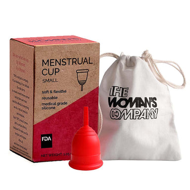 Vanity Wagon | Buy The Woman's Company Small Reusable Menstrual Cup with Pouch