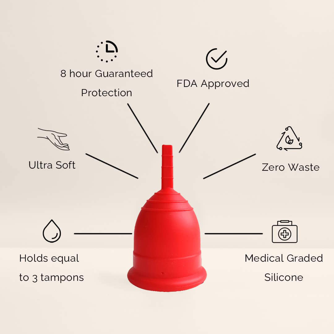 Vanity Wagon | Buy The Woman's Company Small Reusable Menstrual Cup with Pouch