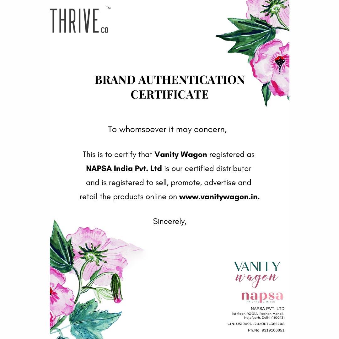 Vanity Wagon | Buy ThriveCo Hydrating Foaming Cleanser with 5kDa Hyaluronic Acid, Pentavitin & Allantoin