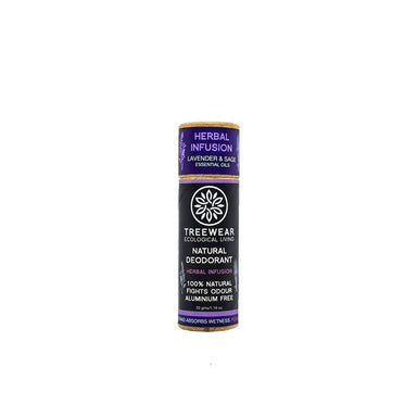 Vanity Wagon | Buy TreeWear Herbal Infusion, Natural Deodorant with Lavender & Sage Essential Oils