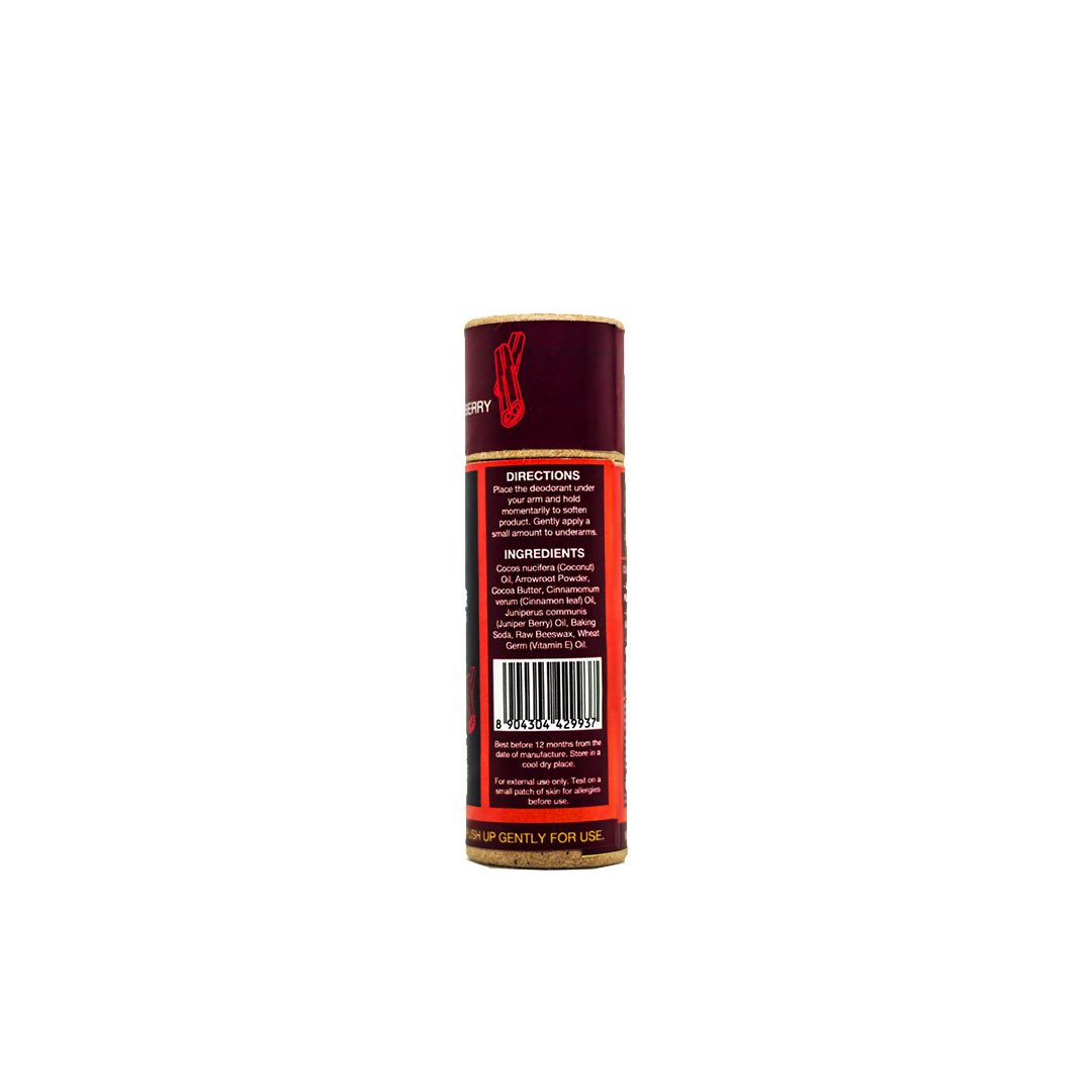 Vanity Wagon | Buy TreeWear Spice Infusion, Natural Deodorant with Cinnamon & Juniper Berry Eseential Oils