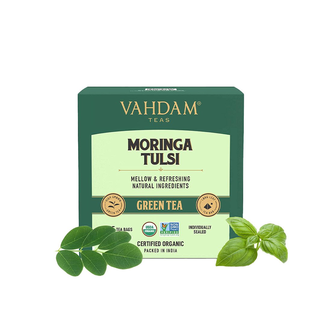 Vanity Wagon | Buy Vahdam Moringa Tulsi Green Tea
