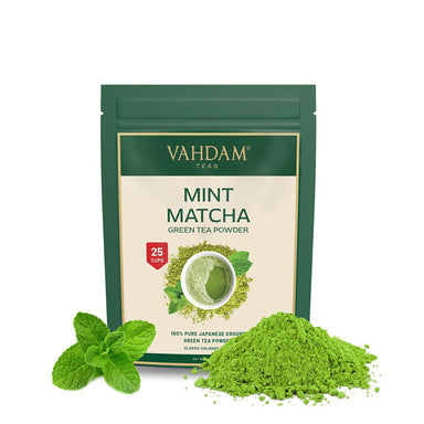 Vanity Wagon | Buy Vahdam Teas Mint Matcha Green Tea