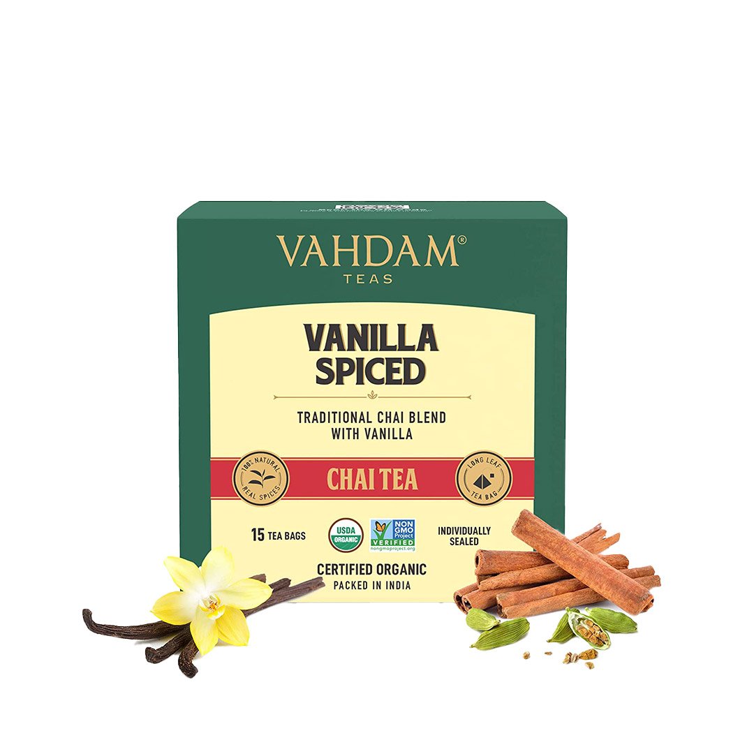 Vanity Wagon | Buy Vahdam Vanilla Spiced Chai Tea