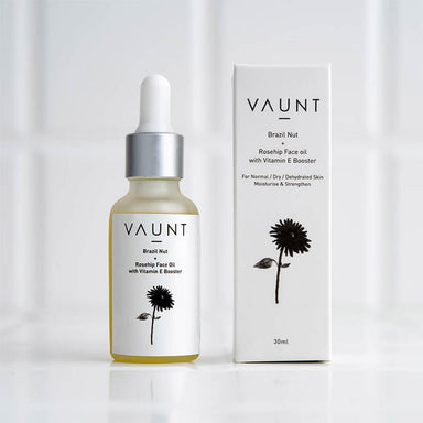 Vanity Wagon | Buy Vaunt Brazil Nut & Rosehip Face Oil with Vitamin E Booster