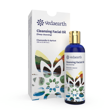 Vanity Wagon | Buy Vedaearth Cleansing Facial Oil with Chamomile & Apricot