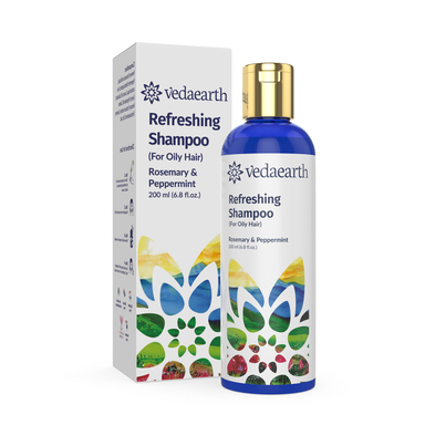 Vanity Wagon | Buy Vedaearth Refreshing Shampoo with Rosemary & Peppermint