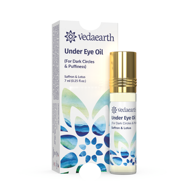 Vanity Wagon | Buy Vedaearth Under Eye Oil with Lotus & Saffron