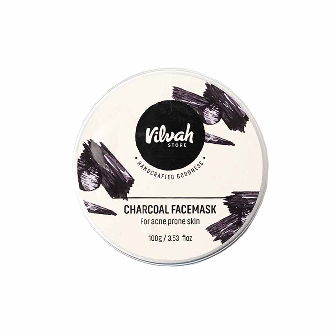 Vilvah Store Charcoal Facemask for Acne Prone Skin